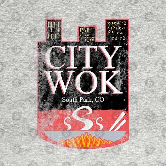 City Wok, distressed by hauntedjack